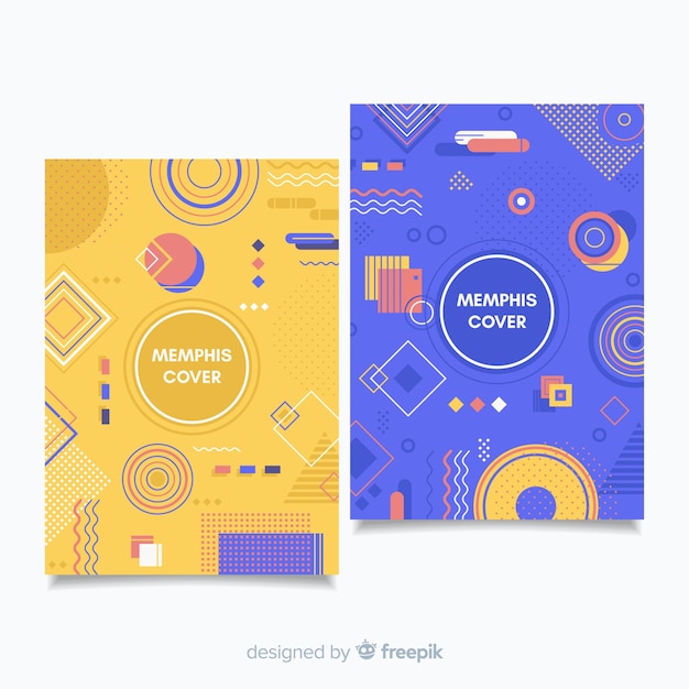 Colección de portadas de Memphis