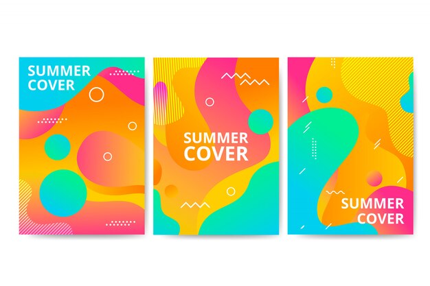 Colección de portadas de verano de Memphis.