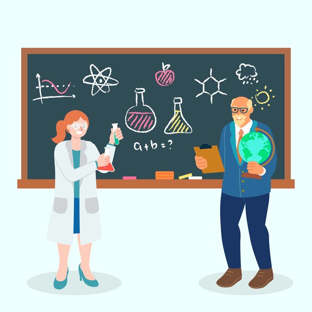 Colección de profesor de ciencias
