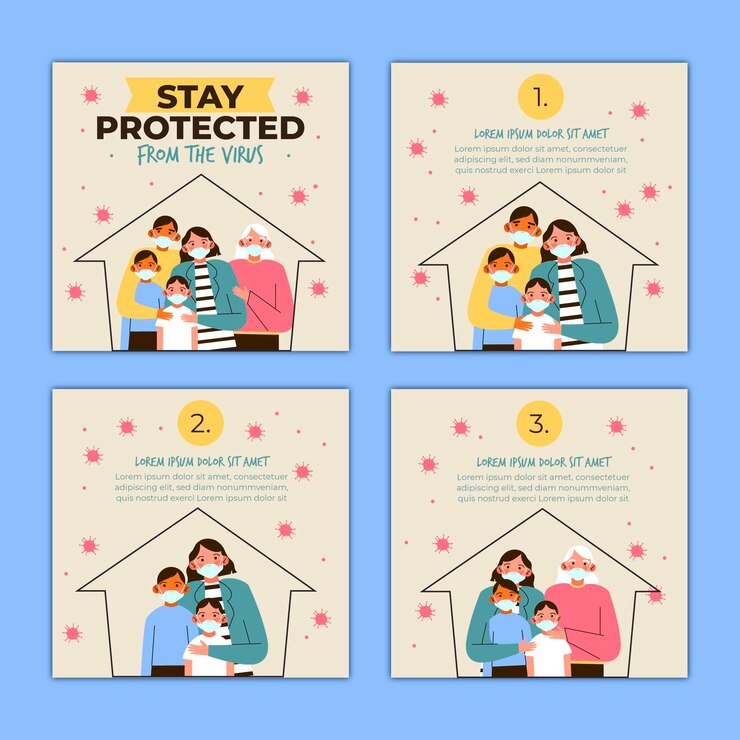 Vector gratuito colección de publicaciones de instagram