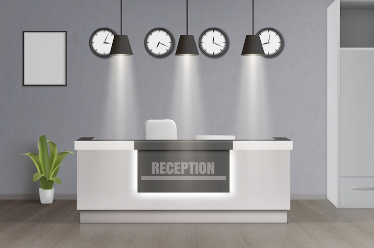 Vector gratuito colección de recepción realista