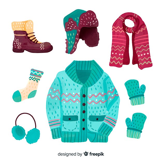 Colección de ropa de invierno