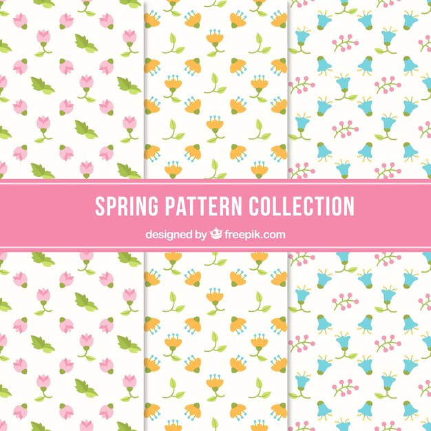 Colección Spring Pattern en diseño plano