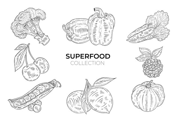 Colección de superalimentos