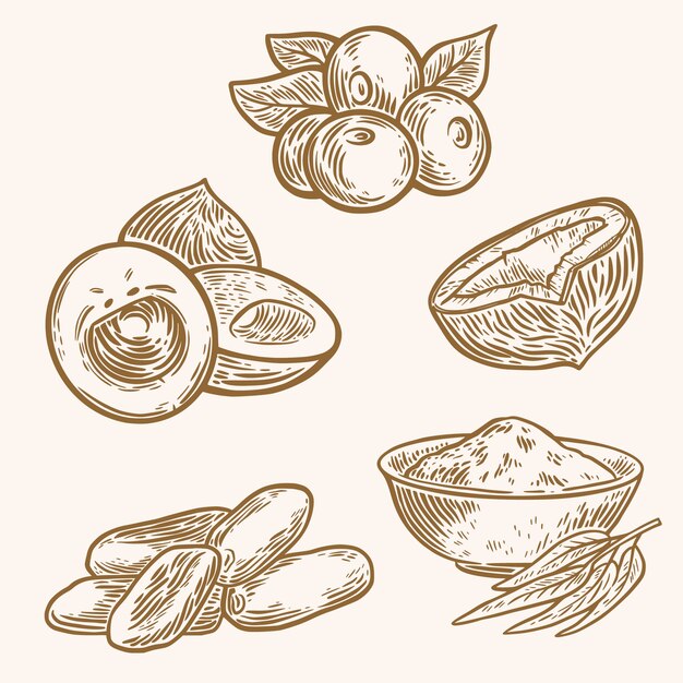 Colección de superalimentos