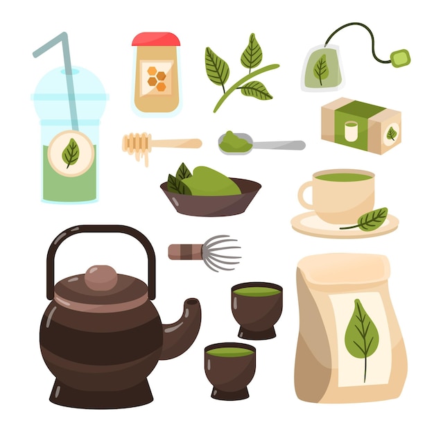 Colección de té matcha