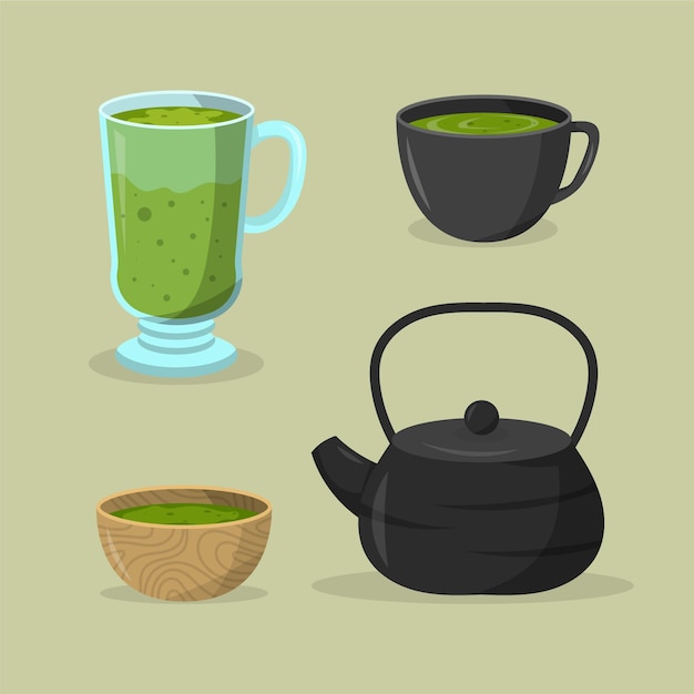 Colección de té matcha
