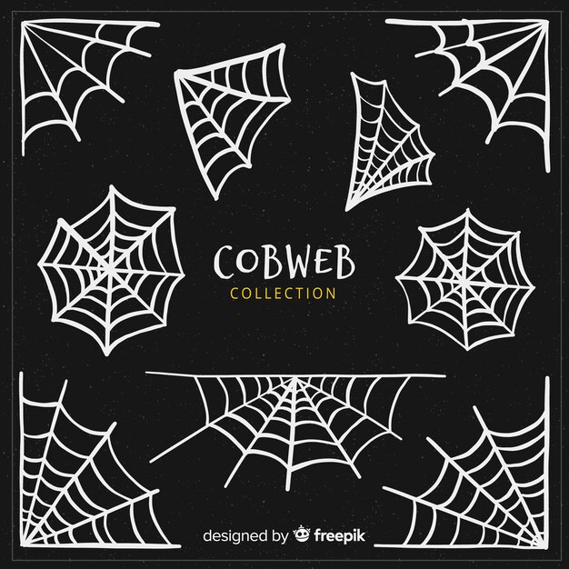Colección de telarañas de halloween