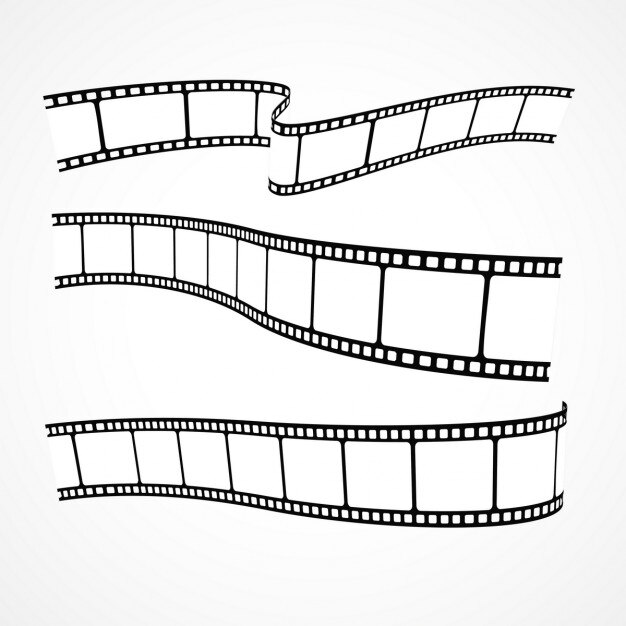 Colección de tiras de película