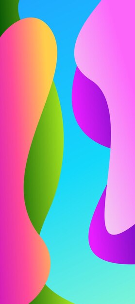 Color de gradiente de fondo moderno y abstracto
