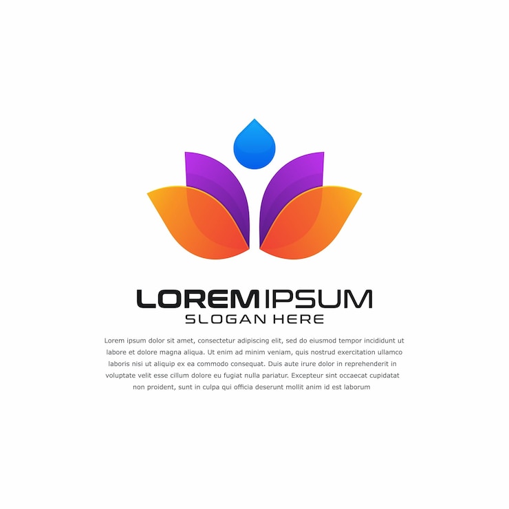 Vector gratuito color del logotipo icono de combustible