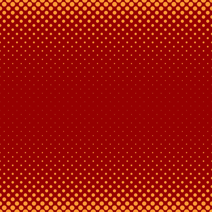 Vector gratuito color resumen tono medio patrón de fondo - ilustración vectorial de círculos en diferentes tamaños
