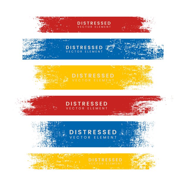 Las coloridas pancartas de angustia