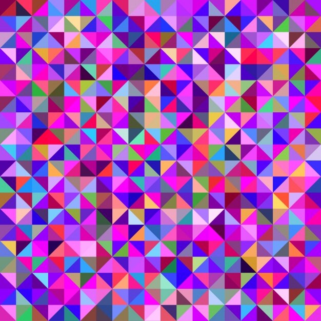 Colorido fondo abstracto con formas poligonales 