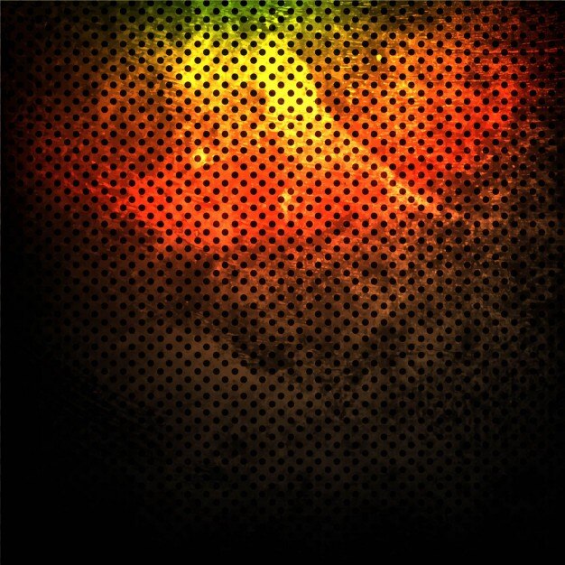 Colorido fondo grunge con puntos