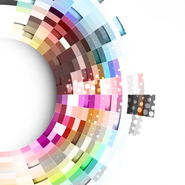Vector gratuito colorido fondo tecnológico