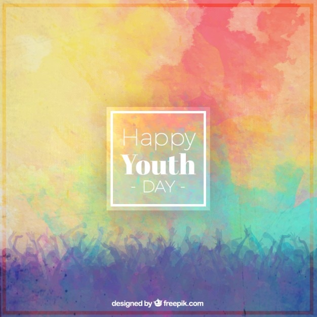 El colorido telón de fondo del día de la juventud
