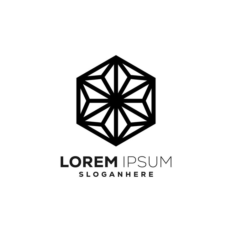 Vector gratuito combinación del logotipo del vector de la letra c y h
