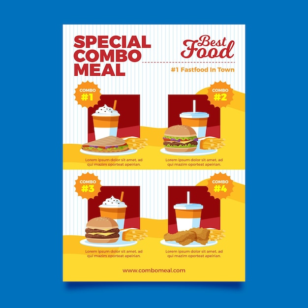 Combo Combo - Plantilla de póster
