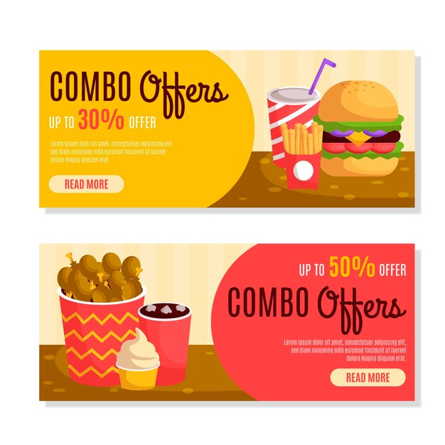 Combo ofrece banners horizontales