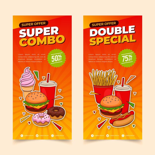 Combo ofrece banners