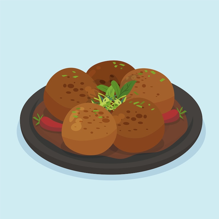 Vector gratuito comida china de diseño plano dibujado a mano