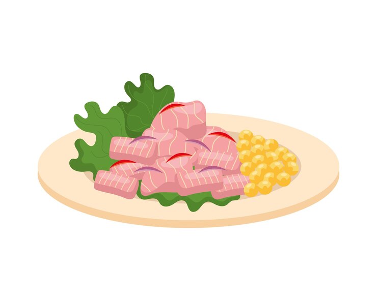 Vector gratuito comida de herencia hispana
