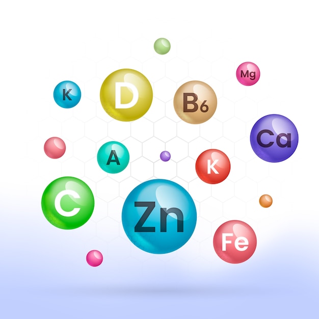 Complejo de vitaminas y minerales esenciales zoom