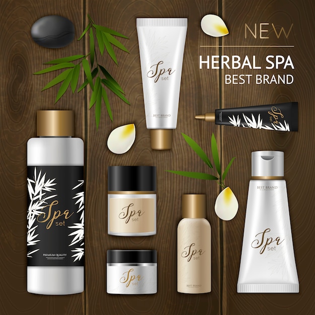 Composición cosmética spa