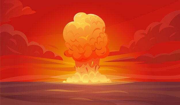Composición de la explosión nuclear