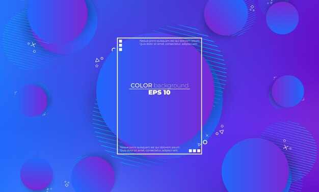 Composición de formas de degradado de fondo geométrico mínimo Aplicable para tarjeta de regalo Póster en la página de destino de la plantilla de póster de pared ui ux coverbook baner redes sociales publicadas