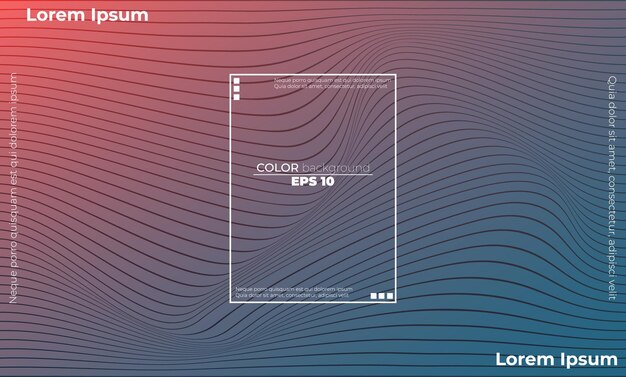 Composición de formas de degradado de fondo geométrico mínimo Aplicable para tarjeta de regalo Póster en la página de destino de la plantilla de póster de pared ui ux coverbook baner redes sociales publicadas