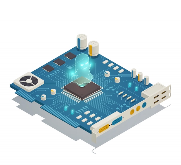 Composición isométrica de errores de hardware