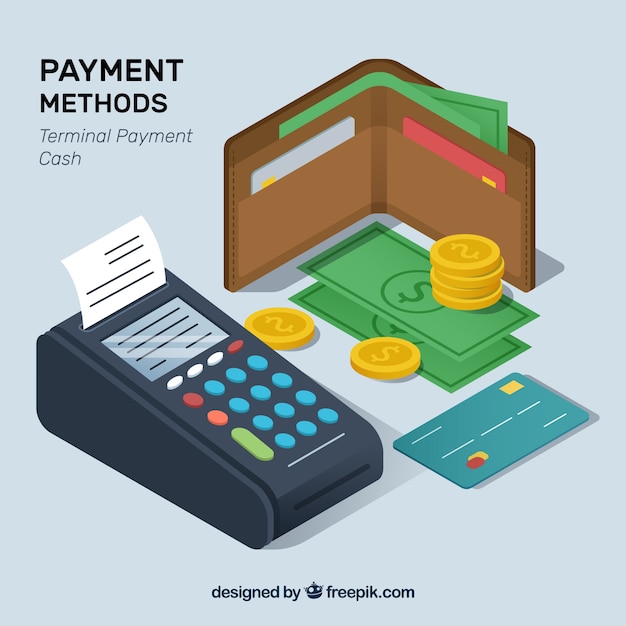 Composición isométrica de métodos de pago