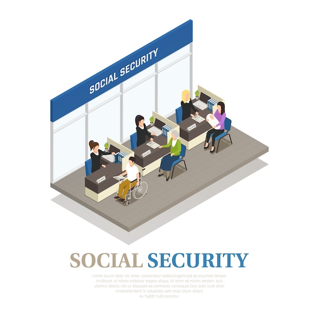 Composición isométrica de la seguridad social