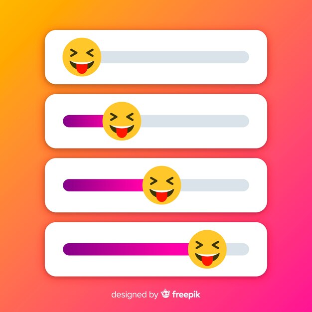 Composición moderna de instagram con estilo de degradado
