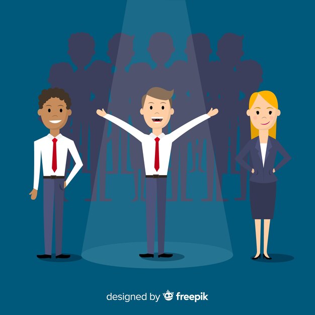 Composición moderna de oferta de empleo