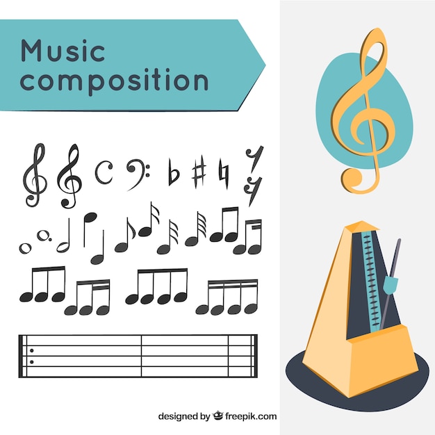 Composición de música