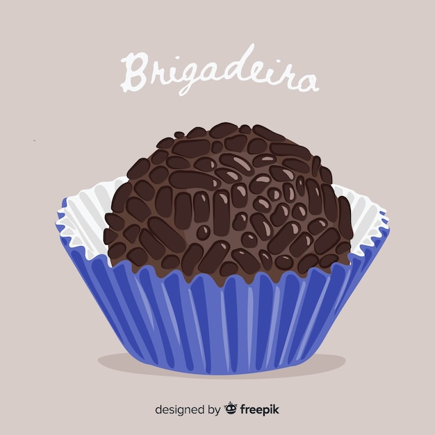 Composición tradicional de brigadeiro