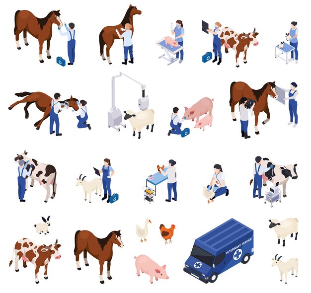 Composiciones veterinarias de animales de granja