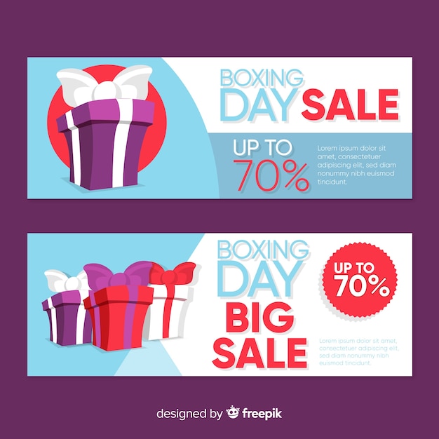 Vector gratuito compras de boxing day