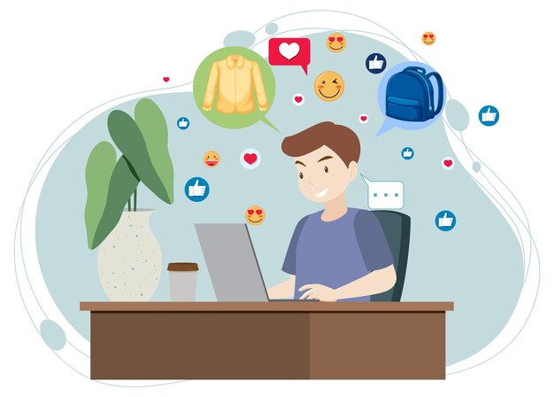 Compras en línea e interacción social