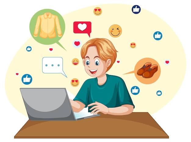Compras en línea e interacción social