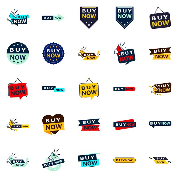 Compre ahora 25 diseños tipográficos únicos para destacar e impulsar las compras