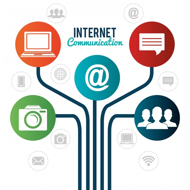 comunicación por internet