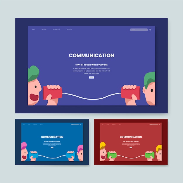 Comunicación y página web de información gráfica.