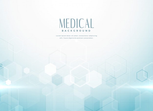 Concepto abstracto del fondo de la ciencia médica