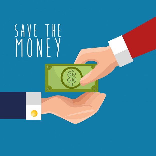 concepto de ahorro y dinero