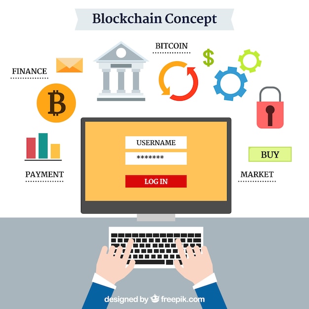 Concepto de blockchain