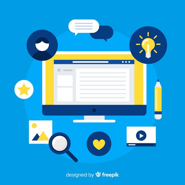 Concepto de blogging